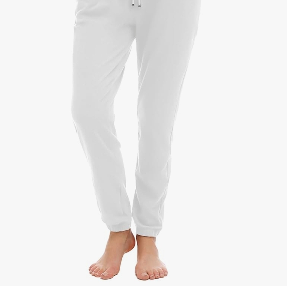 Classic White Women's Joggers
